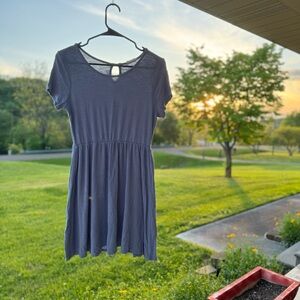 Olivia Rae baby blue short sleeved dress size large super soft